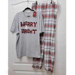 261C608 NWT Wondershop Mix & Match Holiday Family Jammies